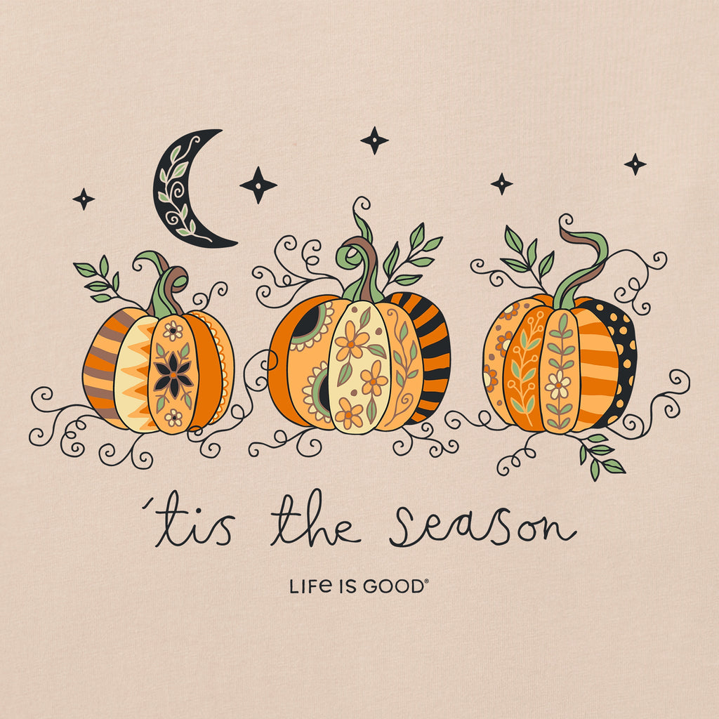 Women's Tis the Season Pumpkins Long Sleeve Crusher Tee product image 4