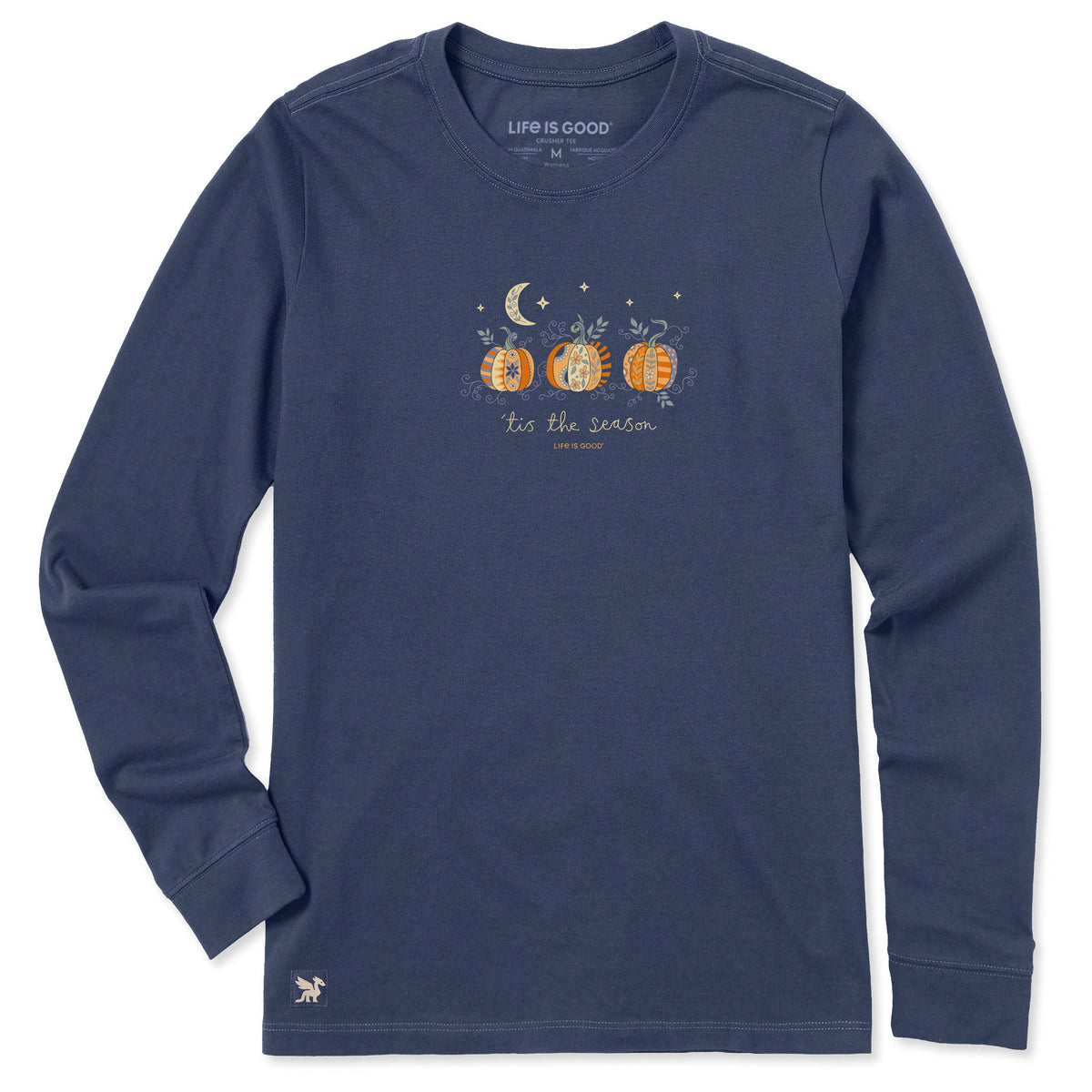 Women's Tis the Season Pumpkins Long Sleeve Crusher Tee product image 5