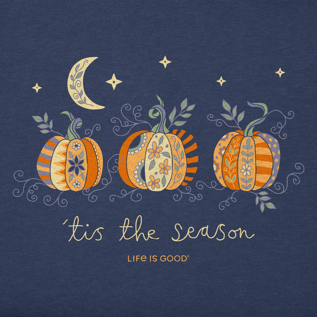 Women's Tis the Season Pumpkins Long Sleeve Crusher Tee product image 6