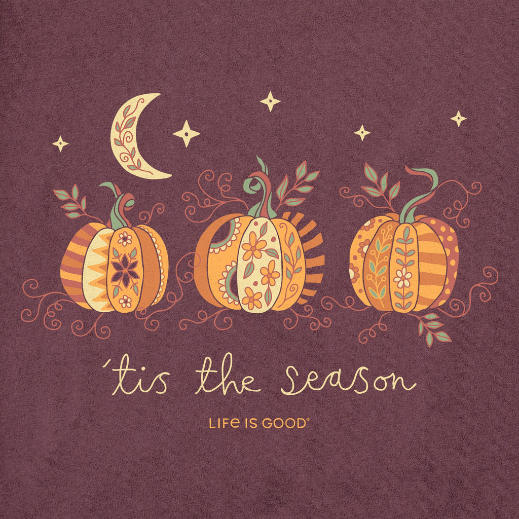 Women's Tis the Season Pumpkins Long Sleeve Crusher Tee product image 8